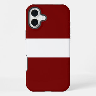 ラトビア iPhone 16 PLUSケース