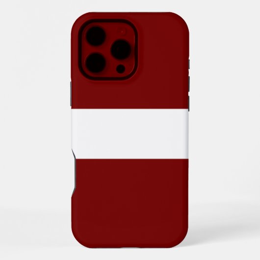 ラトビア iPhoneケース (裏面)