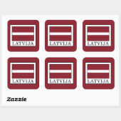 ラトビヤ スクエアシール (シート)