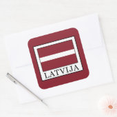 ラトビヤ スクエアシール (封筒)
