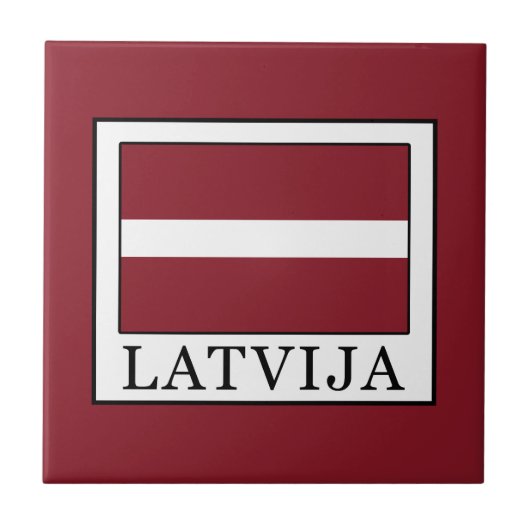 ラトビヤ タイル (正面)