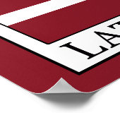 ラトビヤ ポスター (角)