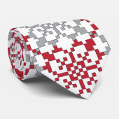 ラトビ伝統的アのSUN符号幾何学模様III ネクタイ (ロール)