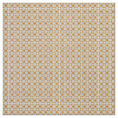 ラトビ伝統的アのSUN符号幾何学模様V ファブリック (見本)