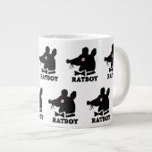 ラトボーイの力で… ジャンボコーヒーマグカップ (正面右)