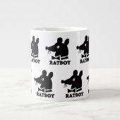 ラトボーイの力で… ジャンボコーヒーマグカップ (正面)