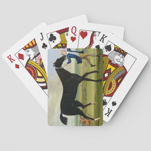 ラトランド公「ボニー・ブラック」1720年(油o) トランプ (裏面)