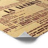 ラトラヴィアタワールドプレミアのポスター(1853) ポスター (角)