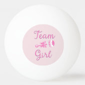 ラトルでチームガール 卓球ボール (裏面)
