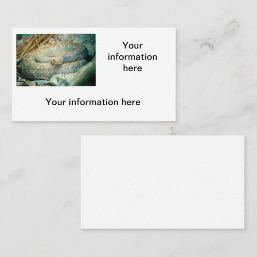 ラトルズナケの名刺 名刺 (正面/裏面)