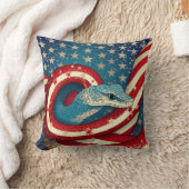 ラトルズナケの星とストライプ クッション (ブランケット)