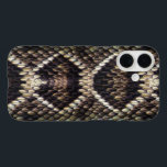 ラトルズナケプリント携帯電話ケース iPhone 16ケース<br><div class="desc">詳細なダイヤモンドバックラトルズナケプリント頭が切れるの電話ケース。最新のiPhoneおよび銀河系モデルのバージョンが利用可能。</div>