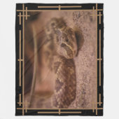 ラトルズナケ フリースブランケット (正面)