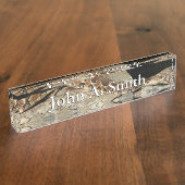 ラトルズナケatシェナンドア国立公園 デスクネームプレート (側面)