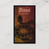 ラトルズネクマカブレ名刺 名刺 (正面)