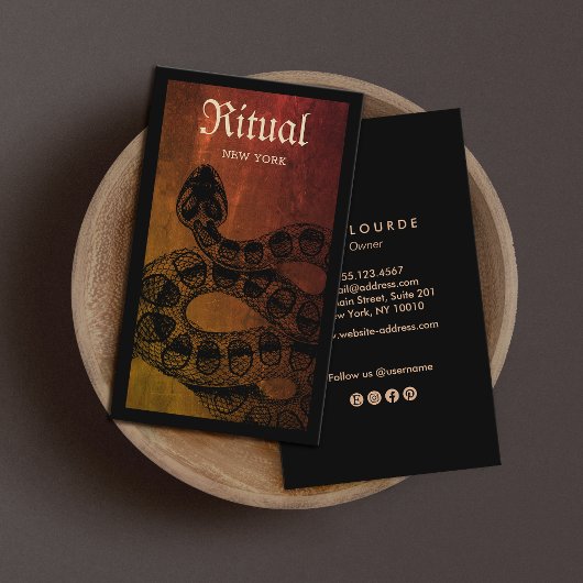 ラトルズネクマカブレ名刺 名刺