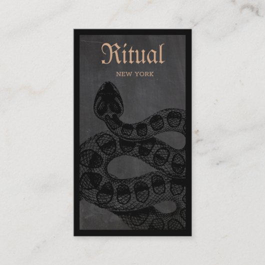 ラトルズネクマカブレ 名刺 (正面)