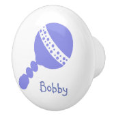 ラトルパーソナライズされたドロワノブ セラミックノブ (右)