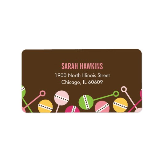 ラトルモダンズ住所 シール (正面)