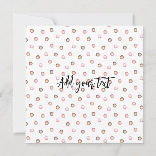 ラトル引用文の可愛いダシュント子犬は勇敢に 招待状 (裏面)