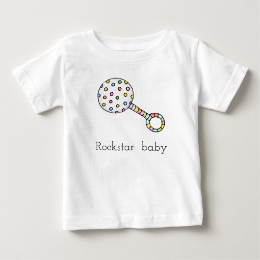 ラトル ベビーTシャツ (正面)