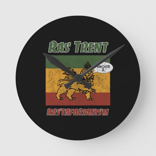 ラトレント2 ラウンド壁時計 (正面)