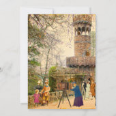 ラトーレデラキンタダレガレイラ（ポルトガル） 招待状 (裏面)