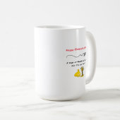 ラト中国のの新年おめでとう! コーヒーマグカップ (正面右)