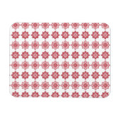 ラト伝統的ビアのSUN記号の幾何学的パターンIV マグネット (横)