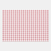 ラト伝統的ビアのSUN記号の幾何学的パターンIV ラッピングペーパーシート (正面3)