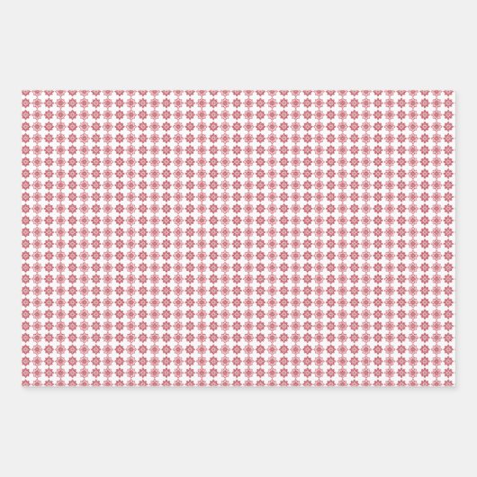 ラト伝統的ビアのSUN記号の幾何学的パターンIV ラッピングペーパーシート (正面)