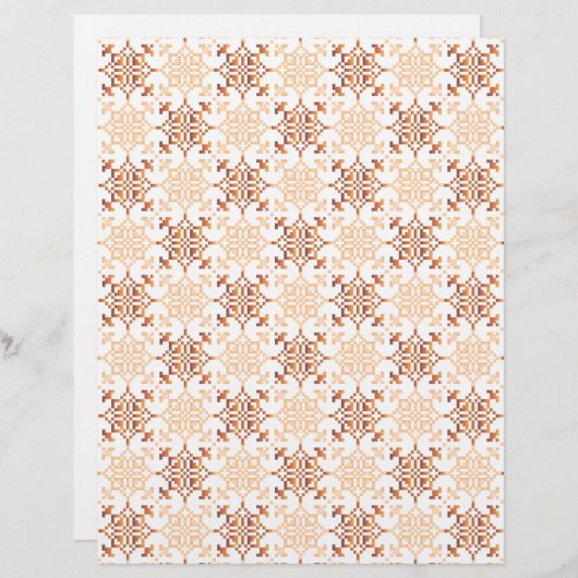 ラト伝統的ビアのSUN記号の幾何学的パターンVII (正面/裏面)