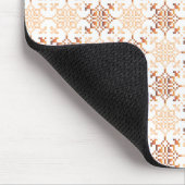 ラト伝統的ビアのSUN記号の幾何学的パターンVII マウスパッド (コーナー)