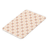 ラト伝統的ビアのSUN記号の幾何学的パターンVII マグネット (左側)