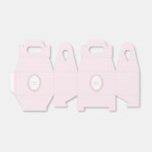 ラドゥレフランスのパティスリーブーランジェリーピンク フェイバーボックス (折り畳みなし)