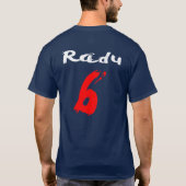 ラドゥ- 6 Tシャツ (裏面)