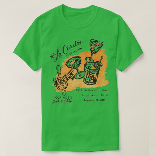 ラドスクラブスタジアム Tシャツ (デザイン正面)