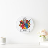 ラドス家紋 ラウンド壁時計 (ホーム)