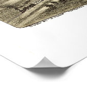 ラドニア， TXパノラママップ – 1891 ポスター (角)