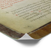 ラドネツェの聖セルギウスの福音葉書 ポスター (角)