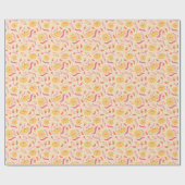 ラドベキア包装紙 ラッピングペーパー (フラット)