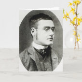 ラドヤード・キップリング カード (黄色い花)