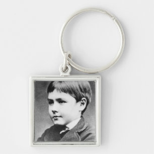 ラドヤード・キップリング、c.1870 キーホルダー