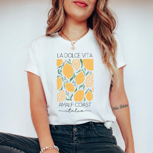 ラドルチェヴィタアマルフィコーストイタリアレモン旅行 Tシャツ