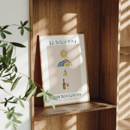 ラドルチェヴィタアンダーザイタリアンサン ポスター