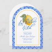 ラドルチェヴィタイタリアブライダルシャワー招待 招待状 (正面/裏面)