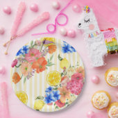 ラドルチェヴィタイタリアンレモンサマーブライダルシャワー ペーパープレート (パーティー)