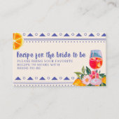 ラドルチェヴィタイタリアンレモン共有アレシピ エンクロージャーカード (正面)