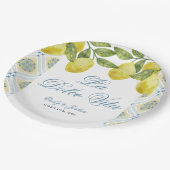 ラドルチェヴィタイタリアンレモ結婚ンズ ペーパープレート (アングル)