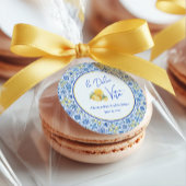 ラドルチェヴィタサマーイタリアンブライダルシャワーのお気に入り ラウンドシール